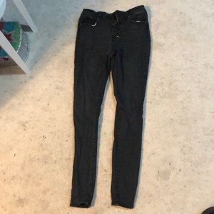 high waisted black jeans. worn once